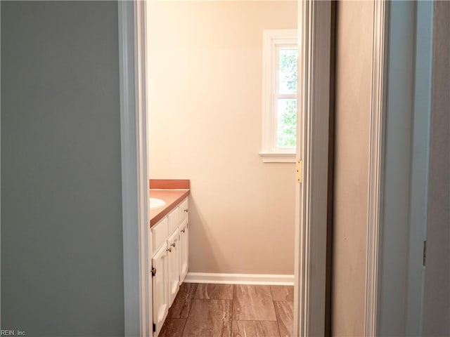 400 Fernwood Farms Rd, Chesapeake, VA 23320 - bathroom featuring vanity and baseboards