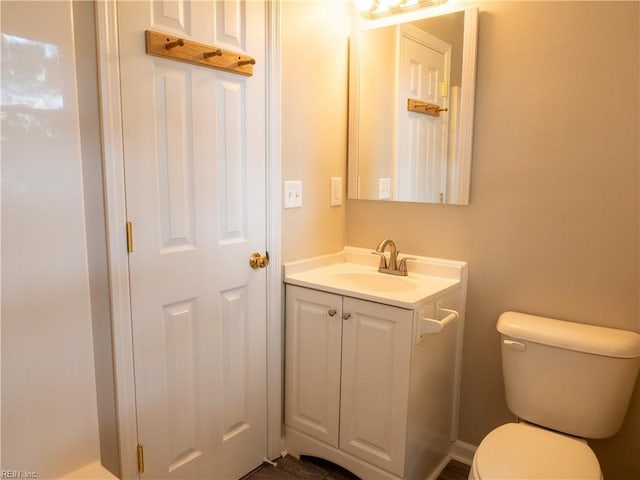 400 Fernwood Farms Rd, Chesapeake, VA 23320 - bathroom featuring vanity and toilet