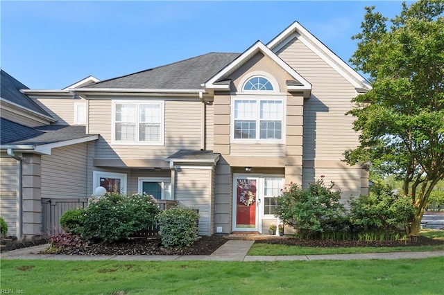 606 Queens Xing, Williamsburg, VA 23185 - multi unit property featuring roof with shingles