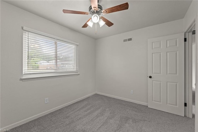 3521 Melinda Pl, Virginia Beach, VA 23452 - carpeted spare room featuring a ceiling fan and baseboards
