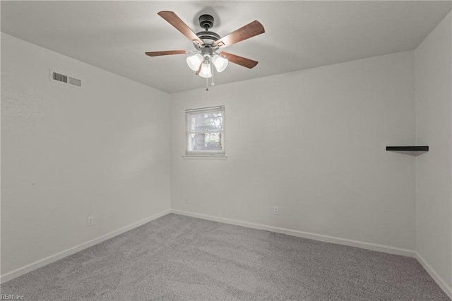 3521 Melinda Pl, Virginia Beach, VA 23452 - unfurnished room featuring carpet, baseboards, and ceiling fan