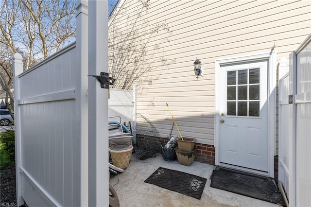 2673 Einstein Dr, Virginia Beach, VA 23456 - doorway to property with a patio area and crawl space