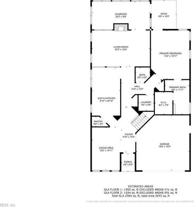 2673 Einstein Dr, Virginia Beach, VA 23456 - room layout