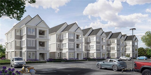 1548 Waltham Ln Unit A, Newport News, VA 23608 - view of property with uncovered parking