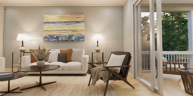 1548 Waltham Ln Unit A, Newport News, VA 23608 - living area with wood finished floors and plenty of natural light