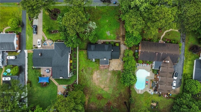 4328 Thoroughgood Dr, Virginia Beach, VA 23455 - aerial view of a pool area