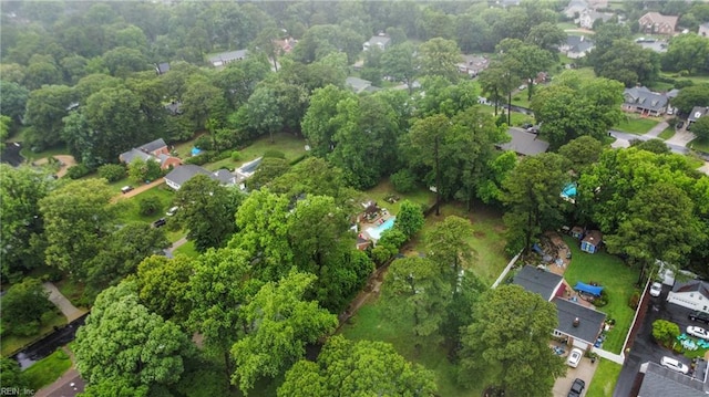 4328 Thoroughgood Dr, Virginia Beach, VA 23455 - aerial overview of property's location with nearby suburban area