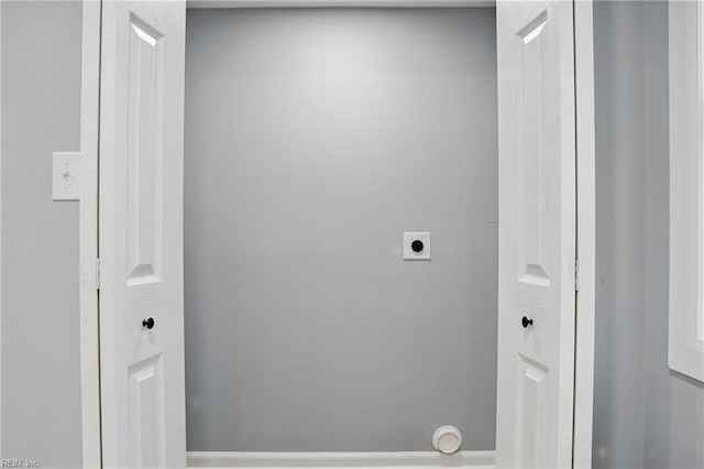 6428 Hudson Ave, Norfolk, VA 23502 - laundry room featuring hookup for an electric dryer