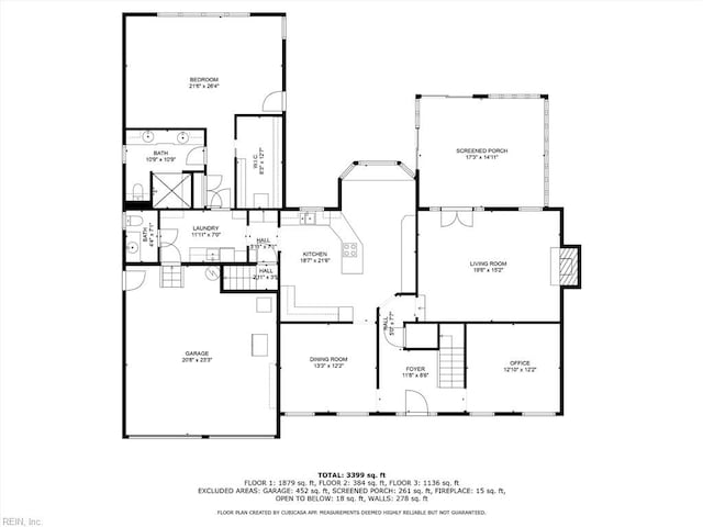1217 Cogliandro Dr, Chesapeake, VA 23320 - home floor plan