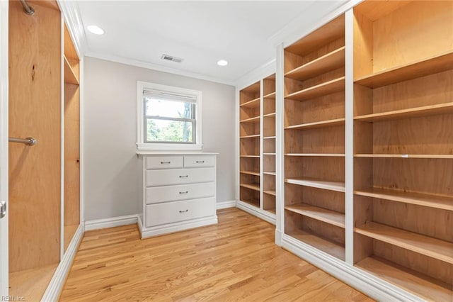 1825 N Alanton Dr, Virginia Beach, VA 23454 - walk in closet with light wood finished floors