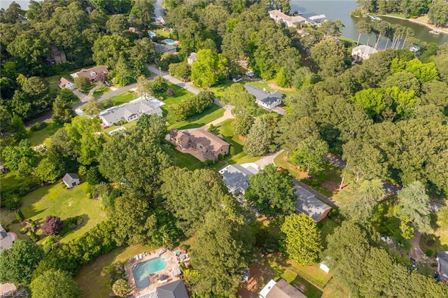 1825 N Alanton Dr, Virginia Beach, VA 23454 - aerial overview of property's location featuring a nearby body of water