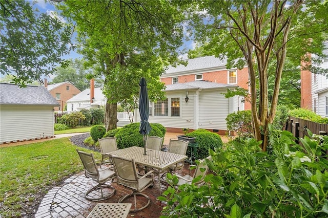 3 Acorn St, Hampton, VA 23669 - view of patio / terrace featuring outdoor dining area