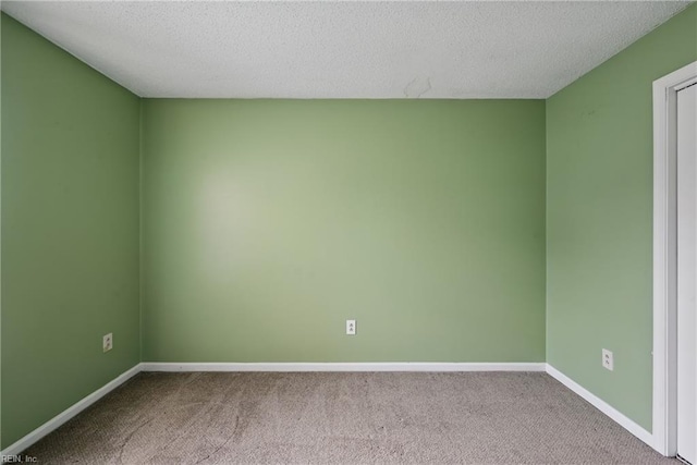 1405 Collingswood Trl, Virginia Beach, VA 23464 - unfurnished room with carpet floors, a textured ceiling, and baseboards