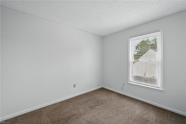 1405 Collingswood Trl, Virginia Beach, VA 23464 - spare room featuring carpet floors, a textured ceiling, and baseboards