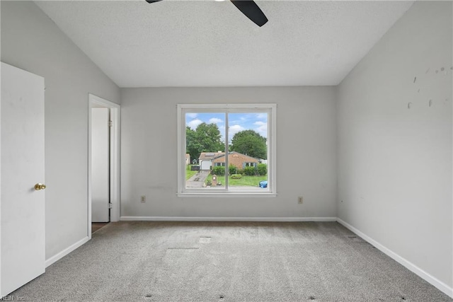 1405 Collingswood Trl, Virginia Beach, VA 23464 - unfurnished bedroom featuring carpet, a textured ceiling, baseboards, and a ceiling fan