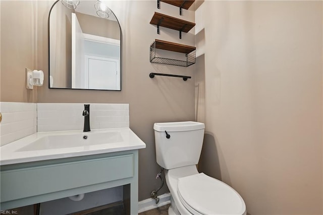 1405 Collingswood Trl, Virginia Beach, VA 23464 - bathroom with toilet, vanity, and baseboards