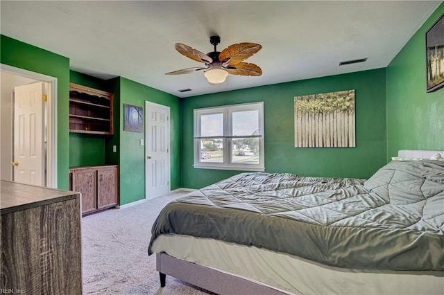 4217 Meadowgate Ct, Chesapeake, VA 23321 - bedroom featuring carpet floors, a ceiling fan, and baseboards