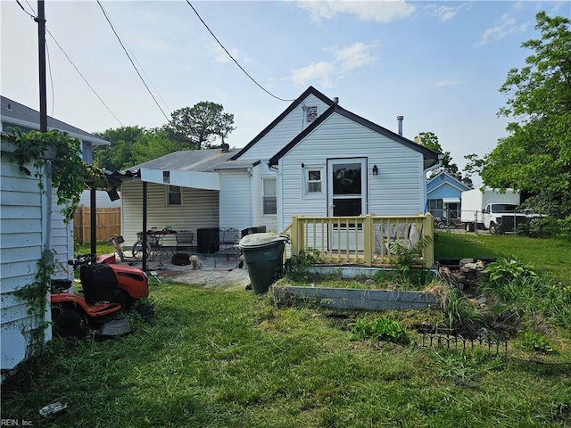1428 24th St, Newport News, VA 23607 - rear view of house featuring a patio area