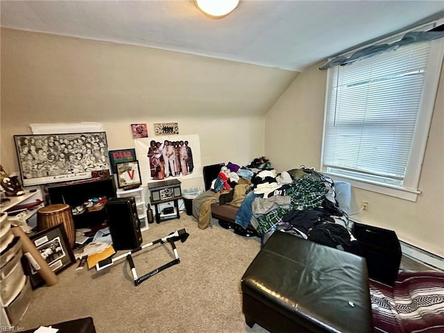 3860 Nansemond Cir, Norfolk, VA 23513 - office area featuring carpet flooring and lofted ceiling