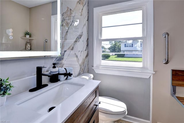 717 S Fallon Ct, Hampton, VA 23661 - bathroom featuring vanity and toilet