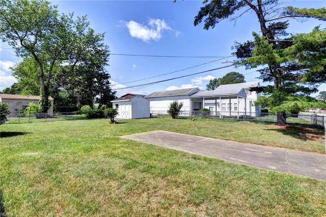 717 S Fallon Ct, Hampton, VA 23661 - view of yard