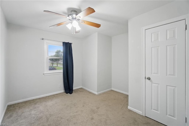 6628 Glenoak Dr, Norfolk, VA 23513 - carpeted spare room featuring baseboards and a ceiling fan