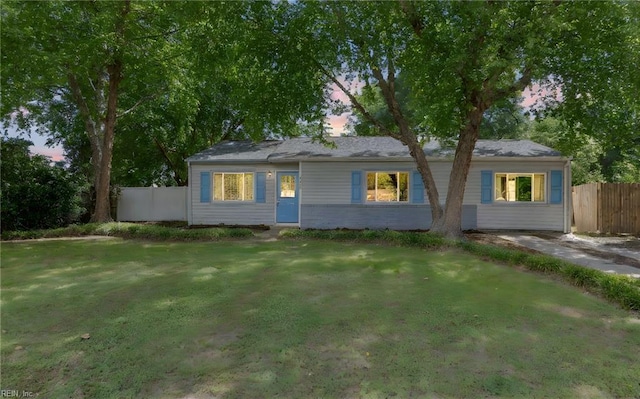4704 Lonewillow Ln, Virginia Beach, VA 23455 - view of ranch-style home