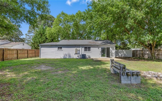 4704 Lonewillow Ln, Virginia Beach, VA 23455 - back of house featuring central air condition unit