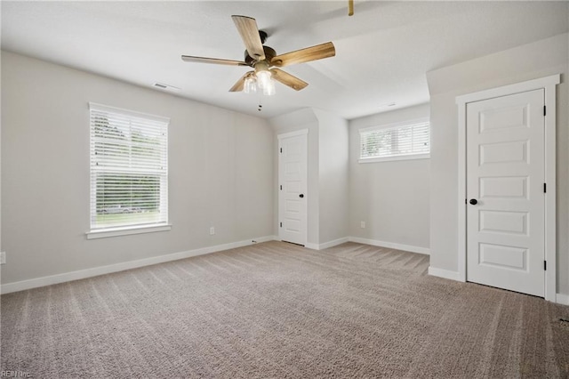 653 Waters Rd, Chesapeake, VA 23322 - carpeted spare room featuring a ceiling fan and baseboards