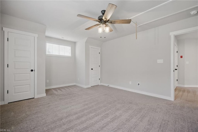 653 Waters Rd, Chesapeake, VA 23322 - carpeted empty room with ceiling fan and baseboards