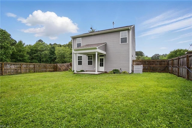 653 Waters Rd, Chesapeake, VA 23322 - rear view of property with a patio and central AC unit