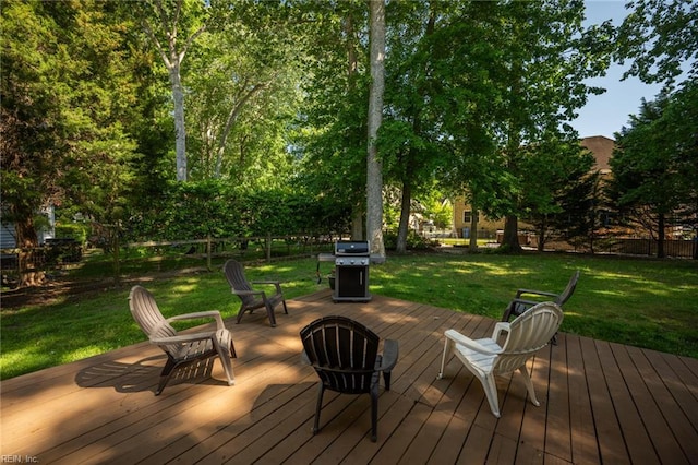 1020 Baydon Ln, Chesapeake, VA 23322 - wooden terrace featuring a fire pit and area for grilling