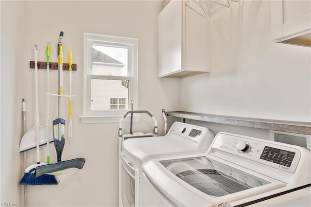 433 Fall Ridge Ln, Chesapeake, VA 23322 - laundry area featuring cabinet space and washer and dryer