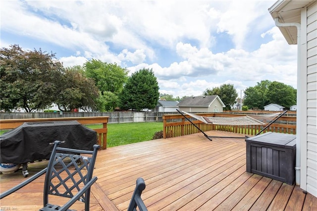 433 Fall Ridge Ln, Chesapeake, VA 23322 - view of wooden deck