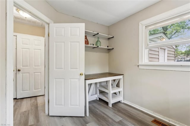 203 Old Seaford Rd, Seaford, VA 23696 - walk in closet featuring wood finished floors