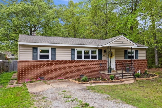 203 Old Seaford Rd, Seaford, VA 23696 - bungalow featuring brick siding and crawl space