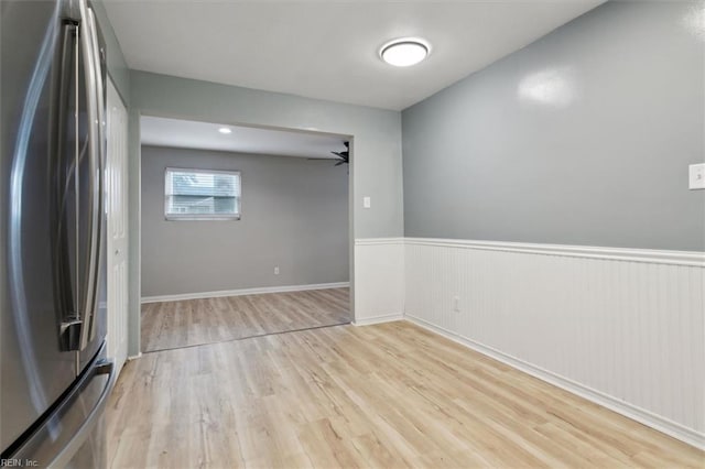 500 Mango Dr, Virginia Beach, VA 23452 - spare room featuring light wood-type flooring and a wainscoted wall