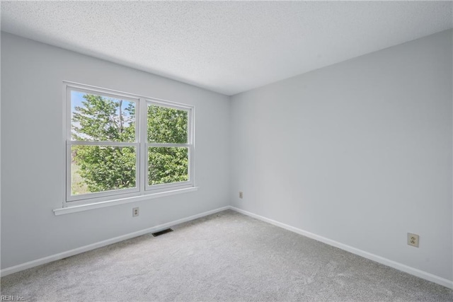 1518 River Creek Cres, Suffolk, VA 23434 - carpeted spare room with baseboards and a textured ceiling