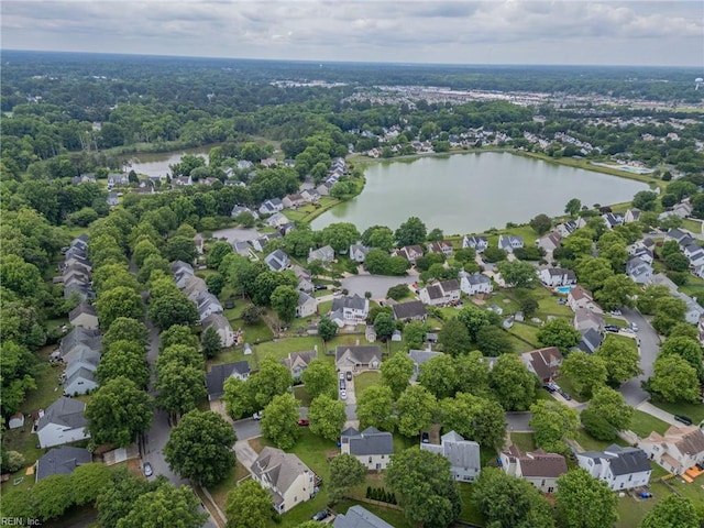6329 Pelican Cres S, Suffolk, VA 23435 - aerial perspective of suburban area featuring a large body of water