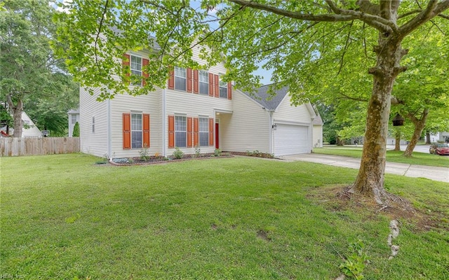 6329 Pelican Cres S, Suffolk, VA 23435 - view of front facade with concrete driveway and a garage