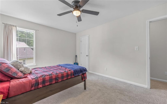 6329 Pelican Cres S, Suffolk, VA 23435 - carpeted bedroom featuring baseboards and ceiling fan