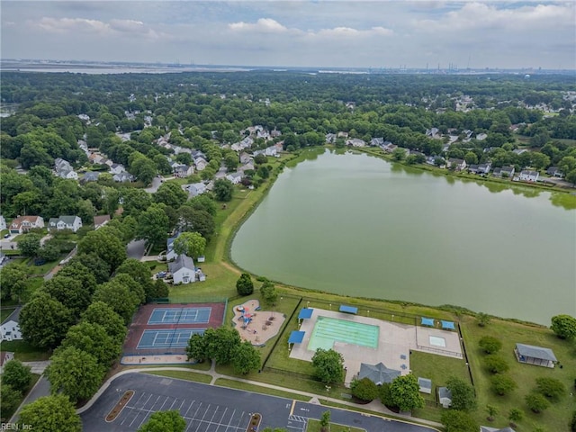 6329 Pelican Cres S, Suffolk, VA 23435 - drone / aerial view of a large body of water