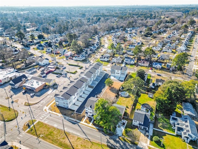 708 Fishermans Rd, Norfolk, VA 23503 - aerial view of property and surrounding area featuring nearby suburban area