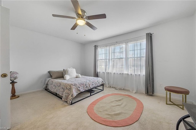 104 Camden Way Unit G, Yorktown, VA 23693 - carpeted bedroom featuring a ceiling fan and baseboards