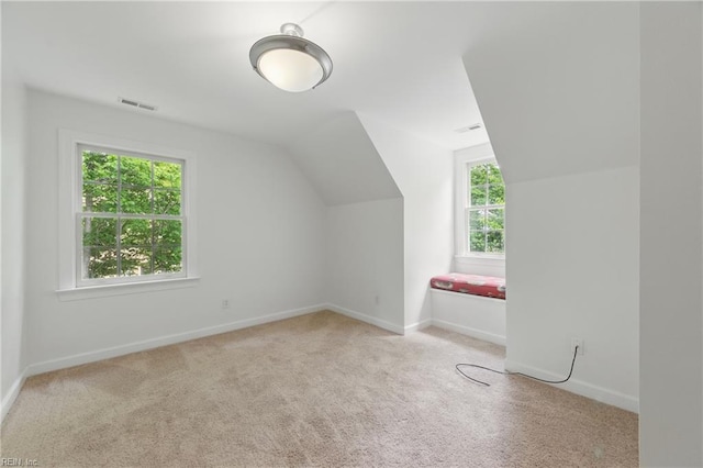133 Mid Ocean, Williamsburg, VA 23188 - additional living space featuring carpet, lofted ceiling, and baseboards