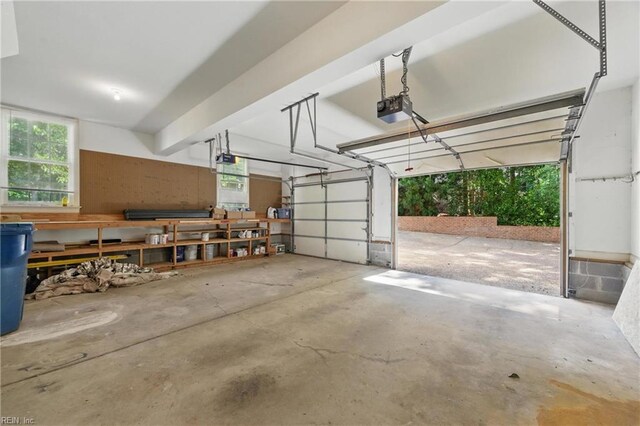 133 Mid Ocean, Williamsburg, VA 23188 - garage with a garage door opener