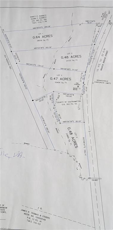 LOT4 Branch Bridge St, Branchville, VA 23828