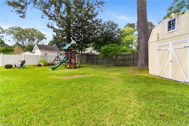 441 Cummings Rd, Virginia Beach, VA 23452 - view of yard featuring a playground