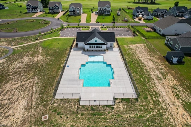 225 Ayrshire Loop, Smithfield, VA 23430 - aerial view of residential area with a pool
