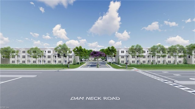 605 Jaden Way, Virginia Beach, VA 23454 - view of asphalt street featuring curbs, sidewalks, and a residential view
